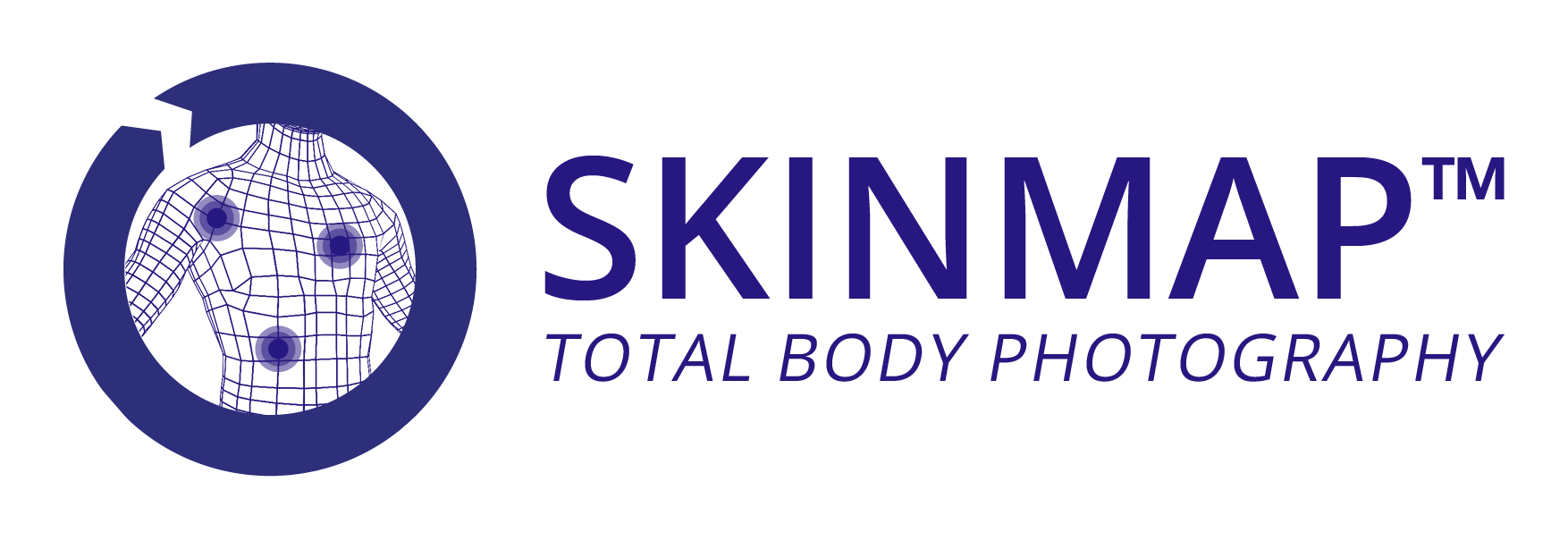 Skinmap Logo - Monochrome Blue